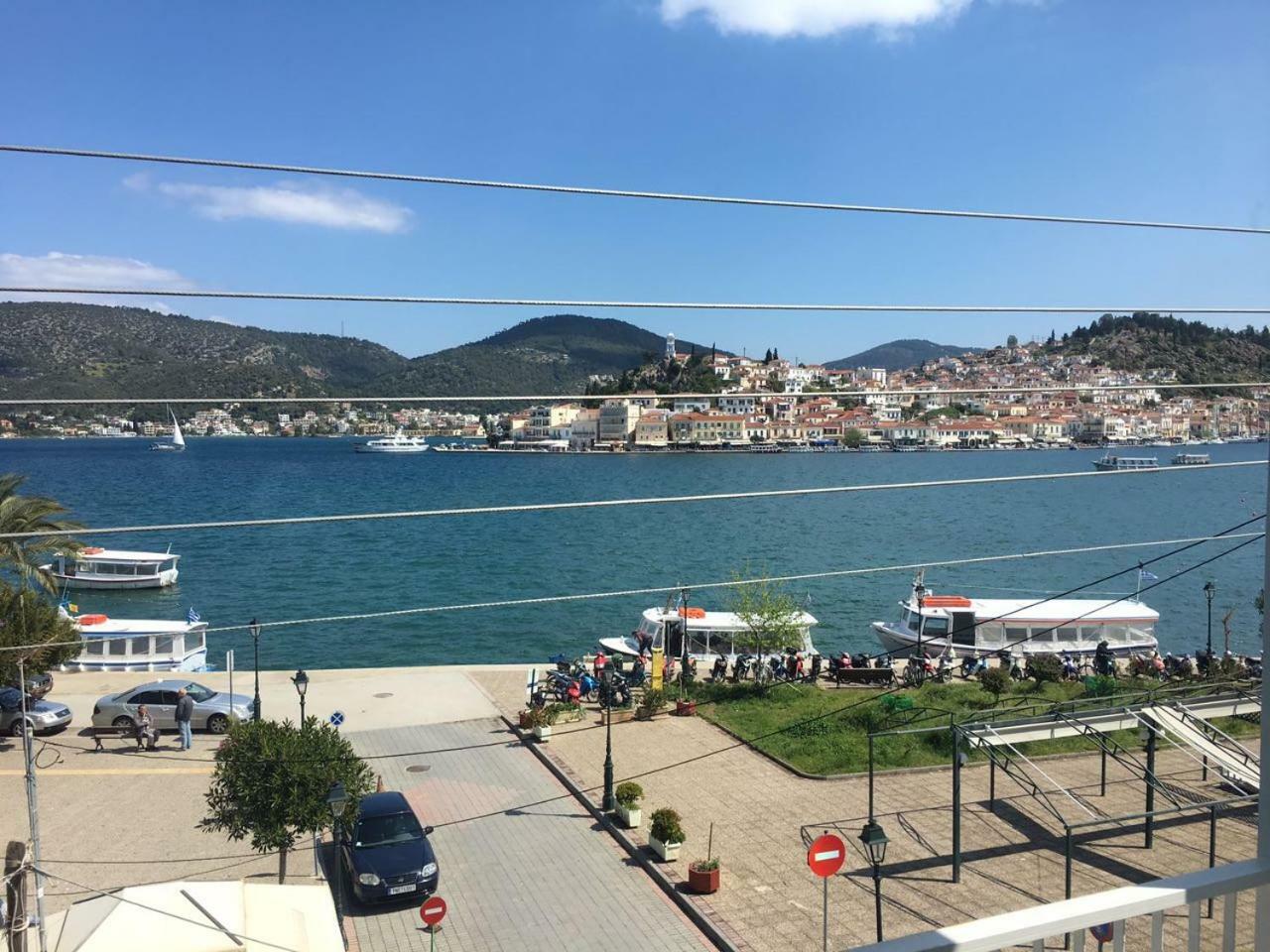 Hotel Papasotiriou Galatás エクステリア 写真